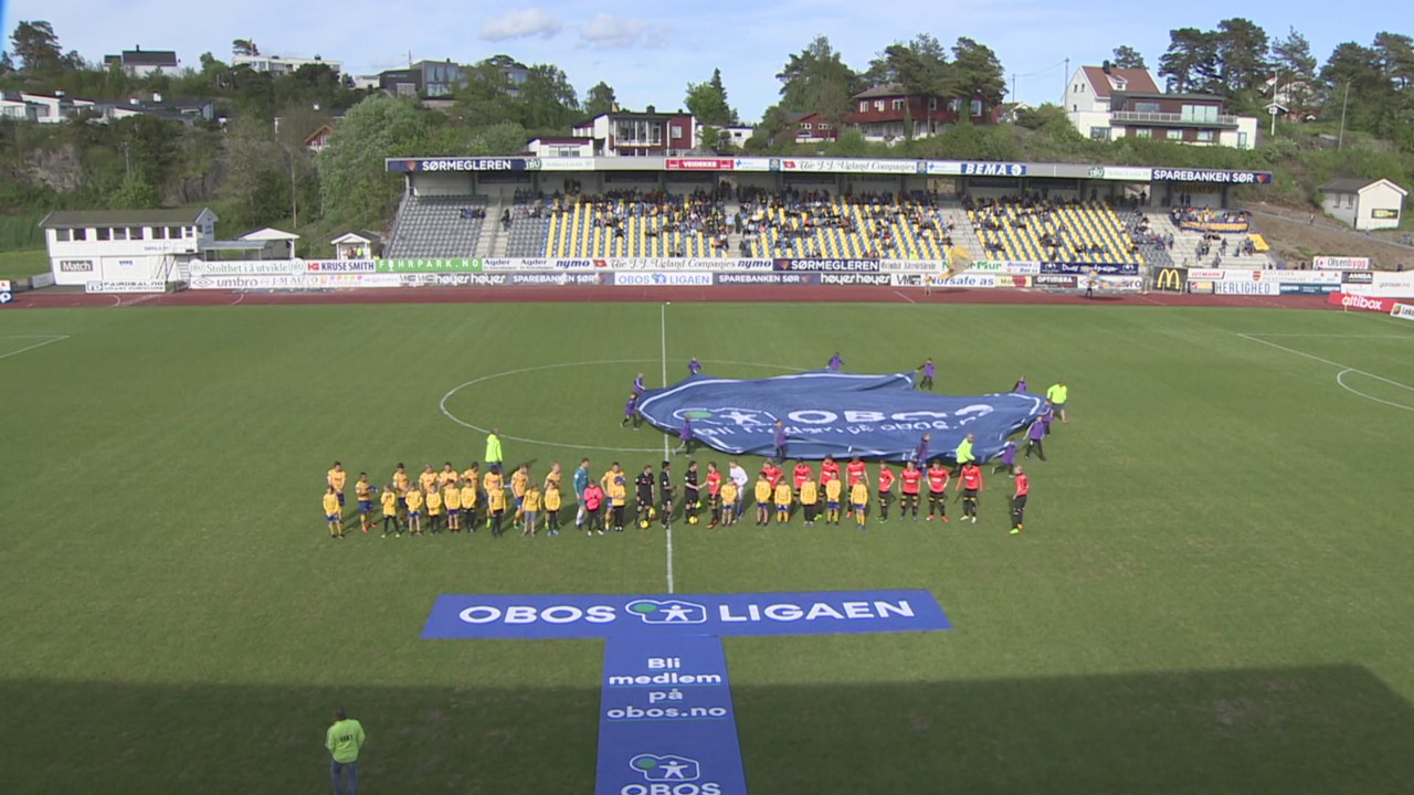 Jerv - Åsane Fotball 1-1